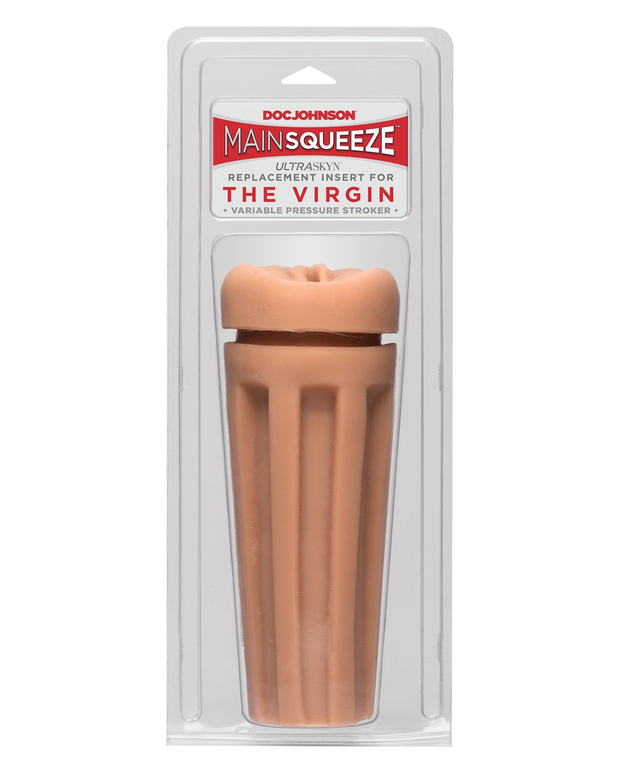 Doc Johnson 5202-04-CD Main Squeeze The Virgin Replacement Sleeve, Vanilla