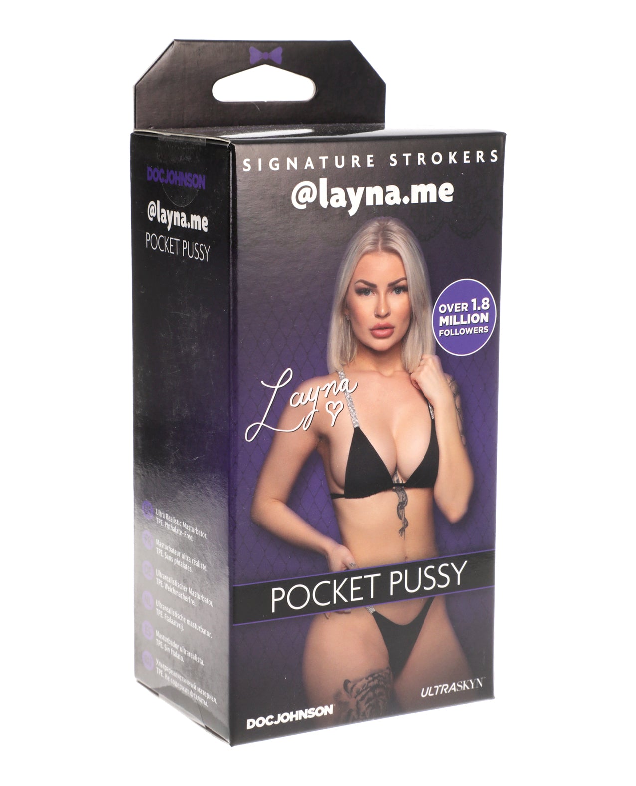 Doc Johnson 5510-05-BX @layna.me Signature Stroker, ULTRASKYN, Textured