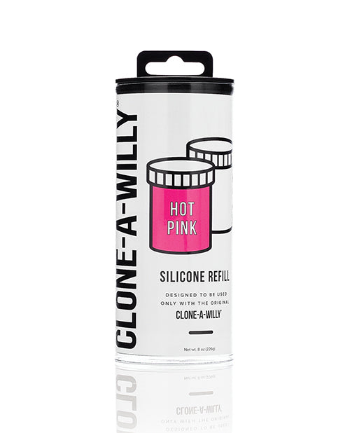 Clone-A-Willy 1515 Silicone Refill, Hot Pink, 7 oz