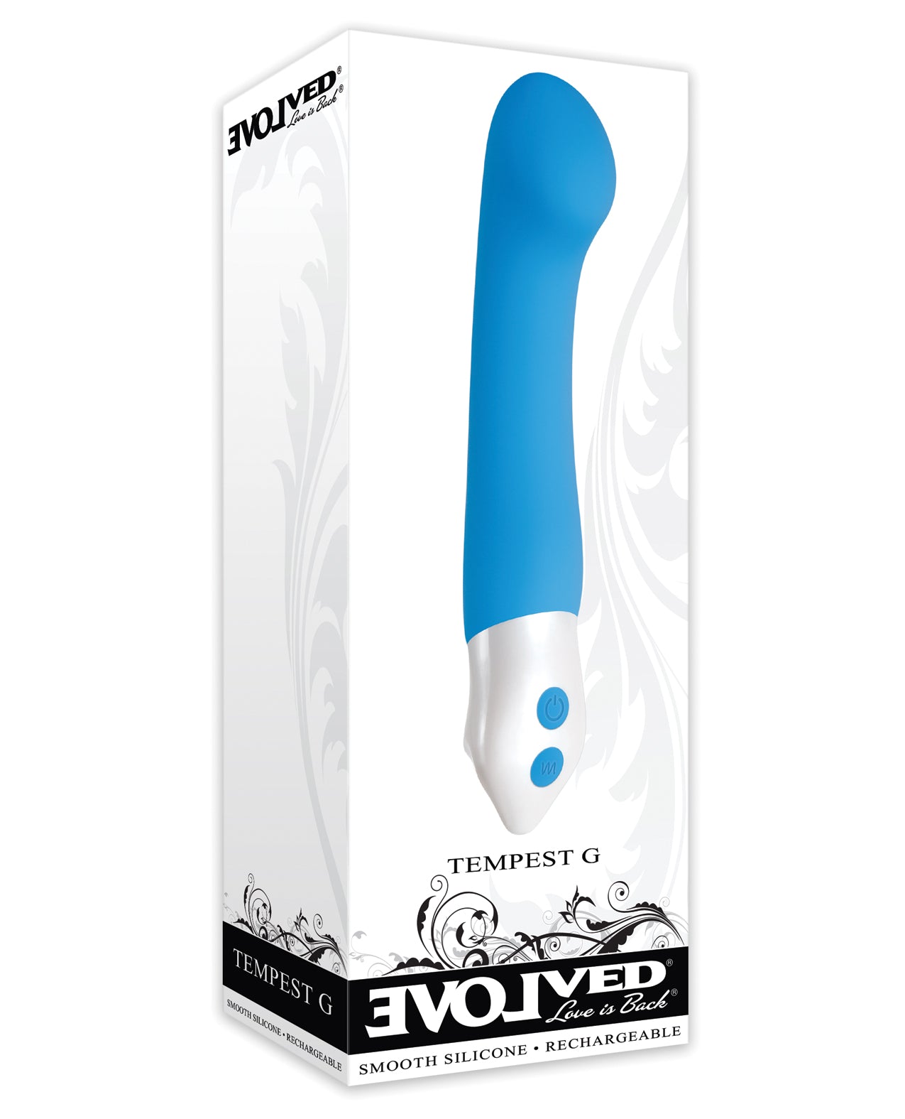 Evolved EN-RS-3275-2 Tempest G Vibrating G-Spot Stimulator, Blue
