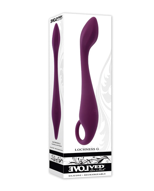 Evolved Novelties Lochness G-Spot Vibe, Burgundy – 7 Vibration Modes