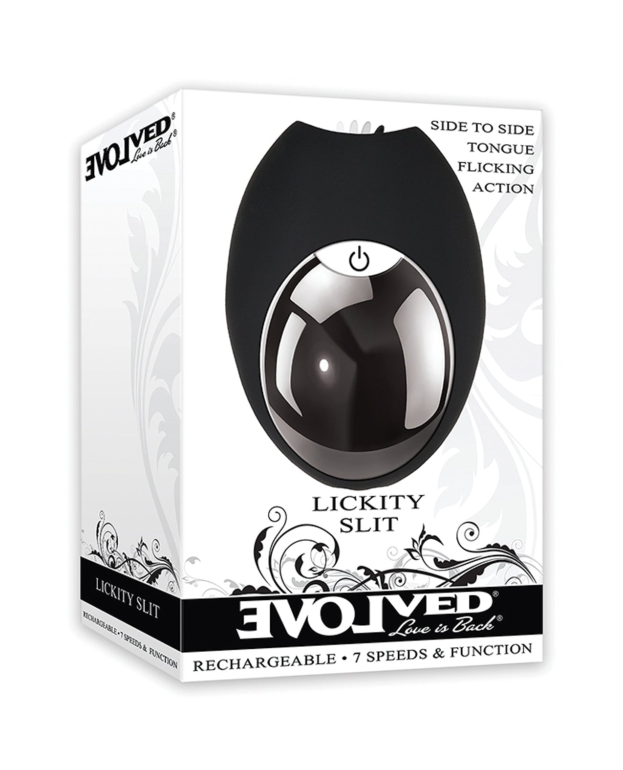 Evolved EN-RS-5927-2 Lickity Slit Oral Massager, 7 Speeds, Waterproof