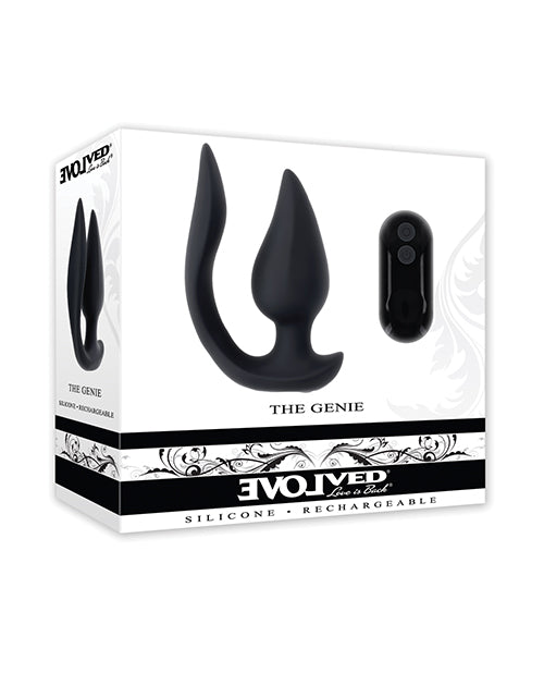Evolved EN-RS-6770-2 The Genie Vibrating Massager, Black