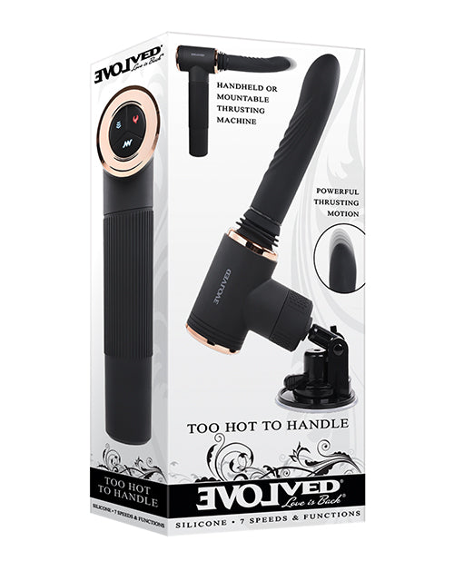 Evolved EN-RS-9390-2 Too Hot to Handle Thrusting Machine, Black