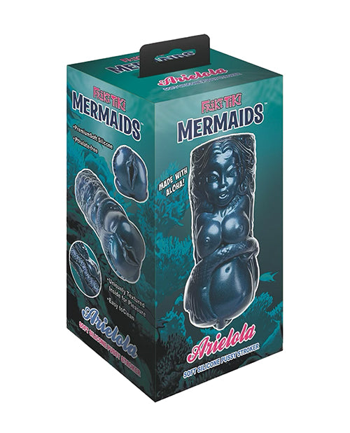 Friki Tiki Arielola Mermaid Stroker, Ivory Silicone – Phthalate-Free