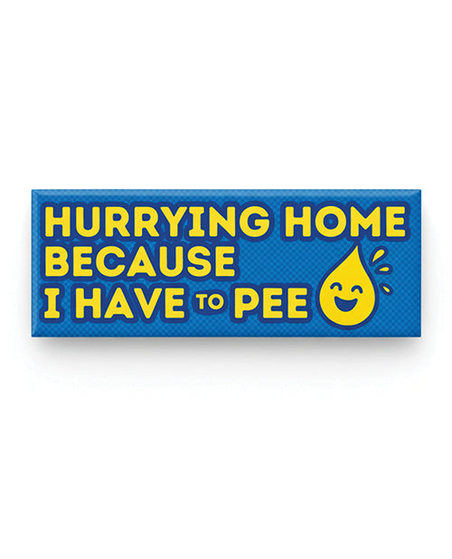 Sleazy Greetings CARMAGNET-13 "I Have To Pee" Removable