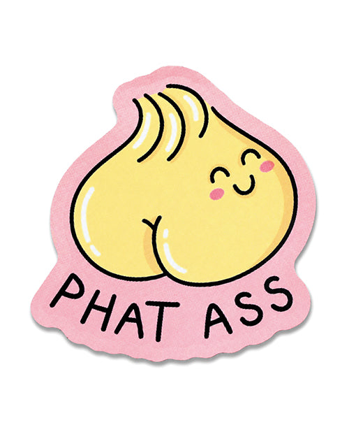 Sleazy Greetings STK-00089 Phat Ass Dumpling Vinyl Sticker