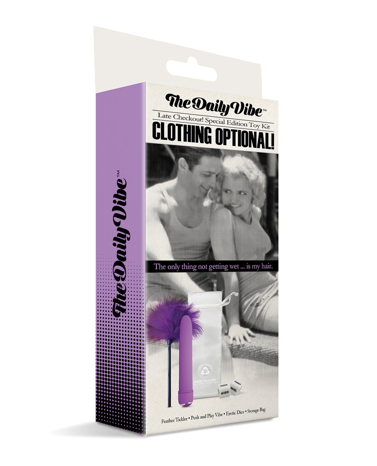 Global Novelties The Daily Vibe Special Edition Toy Kit, Clothing Optional, Pink