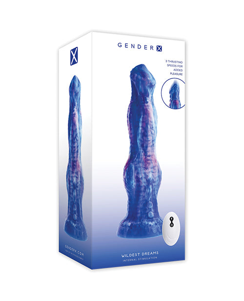 Evolved Gender X Wildest Dreams Vibrating Silicone Adult Toy - Multi-Color