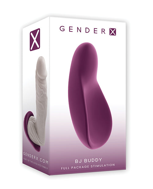 Evolved GX-RS-6206-2 Gender X BJ Buddy, Burgundy, Vibrating