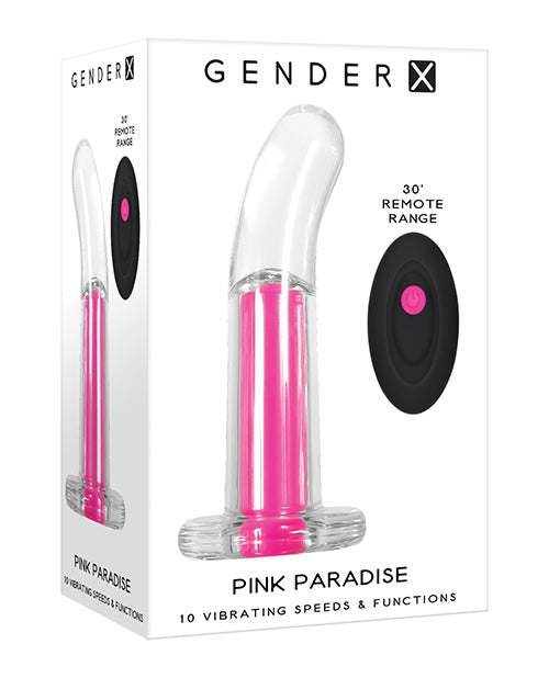 Evolved GX-RS-9185-2 Pink Paradise Vibrator, Remote Control, Submersible