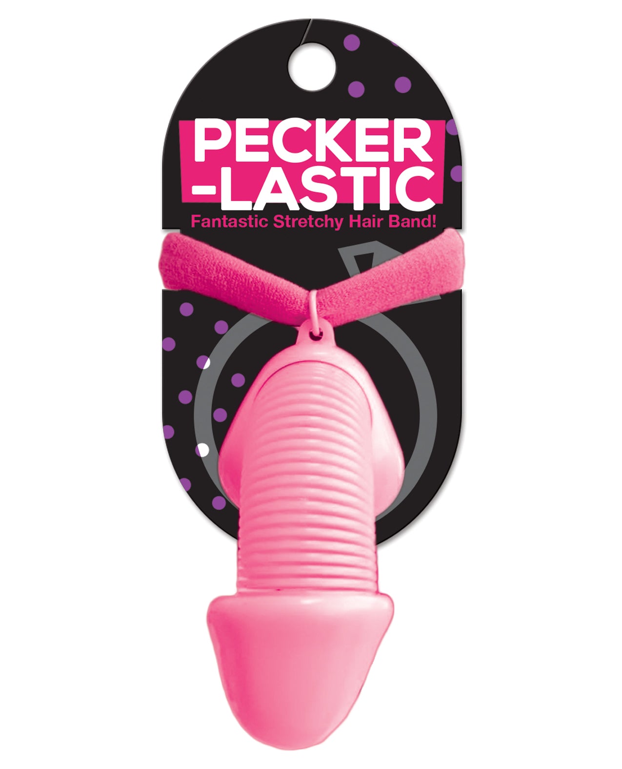 Hott Products HP-3251 Pecker Lastic Hair Tie, Pink