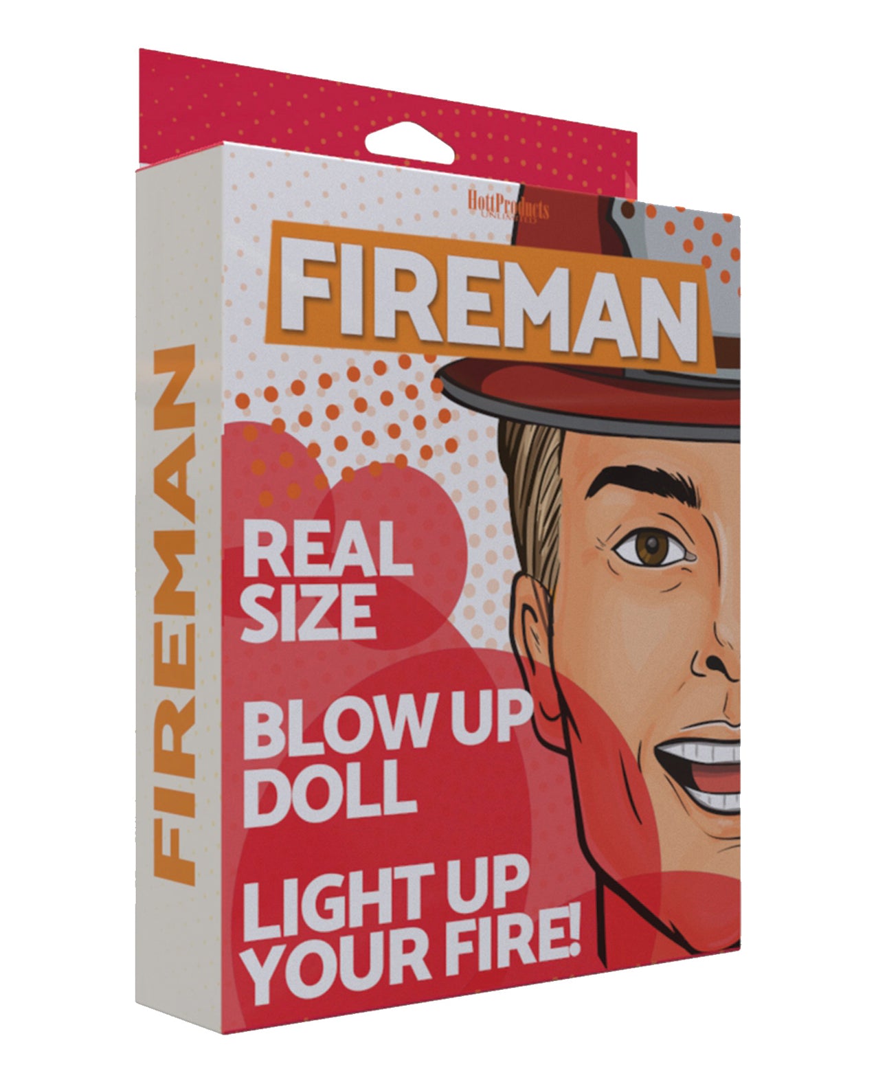 Hott Products Fireman Inflatable Male Love Doll, 5'6" (168 cm) Tall