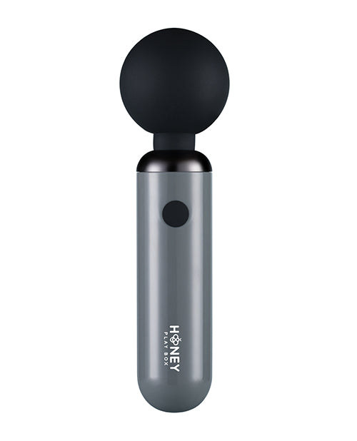 Honey Play Box VS-23-781GR Pomi Wand Vibrating Wand, Grey Silicone