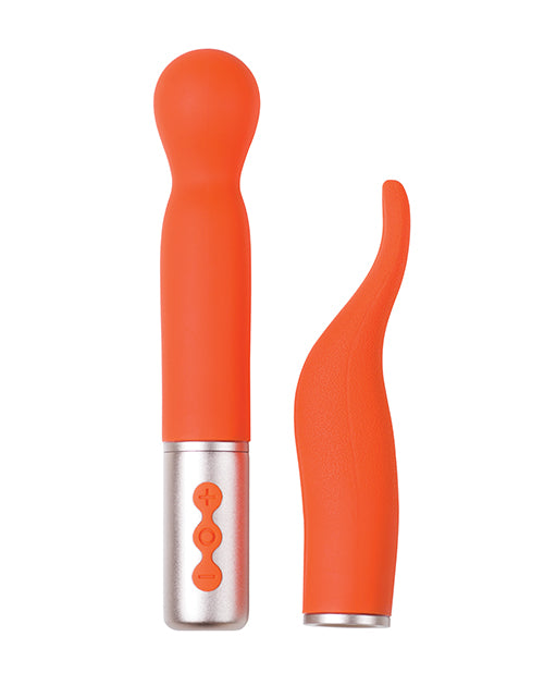 Honey Play Box VS-23-856ORG Naughty Collection Vibrator, Coral Silicone Bundle