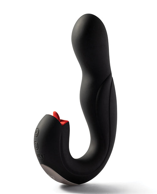 Honey Play Box VS-22-884BLR Joi Pro Rotating Head G-Spot Vibrator, Black, Remote