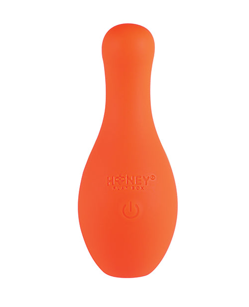 honey play b VS-22-956ORG Striker Bowling Pin Vibrator, Orange, 7 Vibrations