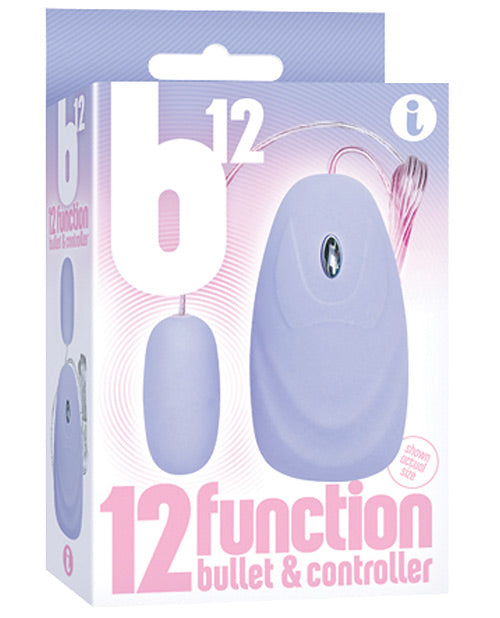 Icon Brands IC2304-2 B12 Bullet Vibrator, Baby Blue, 12-Function