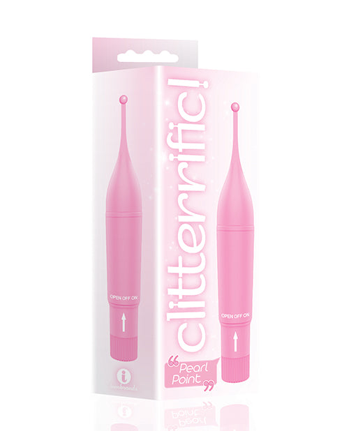 Icon Brands, Inc IC2682 Pearl Point Clitoral Stimulator, Pink, Vibrating