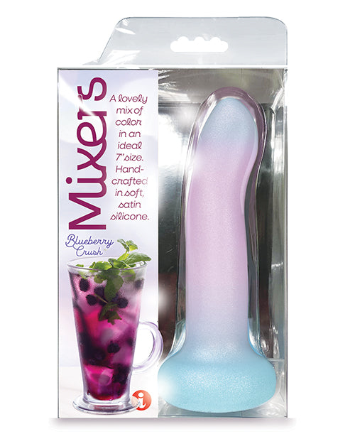 Icon Brands, Inc IC1331 Mixers Blueberry Crush, 8-Inch Silicone Massager