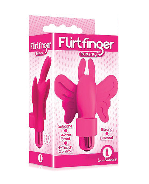 Icon Brands IC2670 Flirtfinger Butterfly, Pink