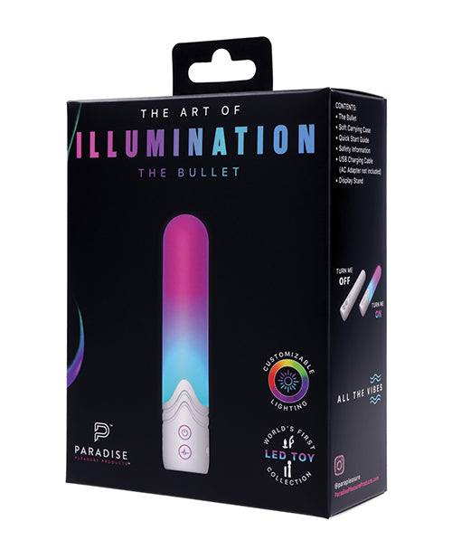 Paradise Pleasure Products P00544 Illumination The Bullet, White Silicone