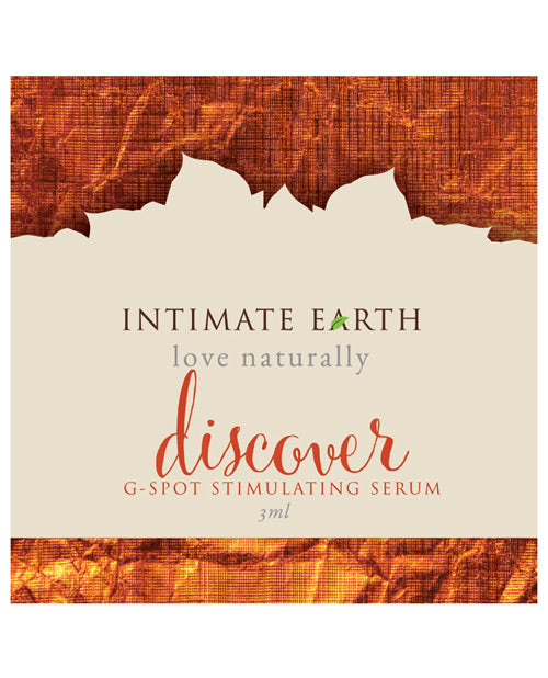 Intimate Earth 001Foil Discover G-Spot Gel, Organic, L-Arginine