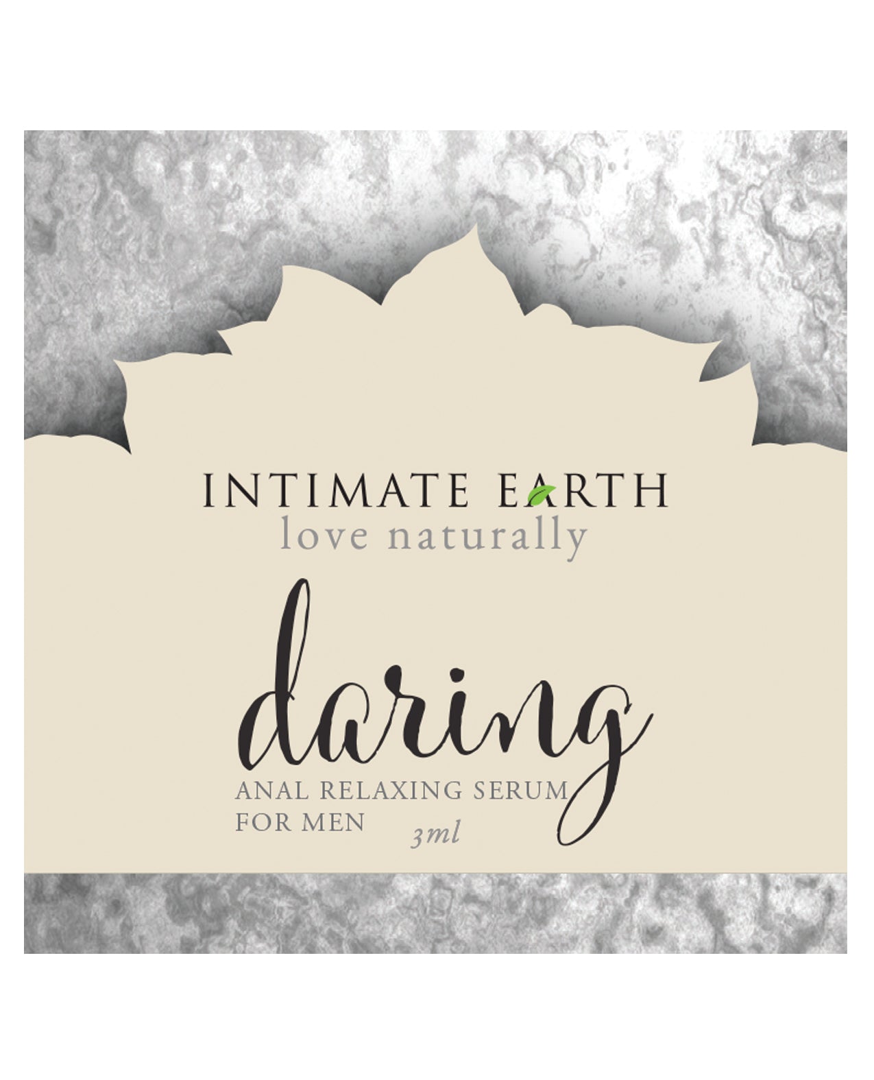 Intimate Earth Daring Anal Relax Foil, 3ml – Herbal & Non-Numbing
