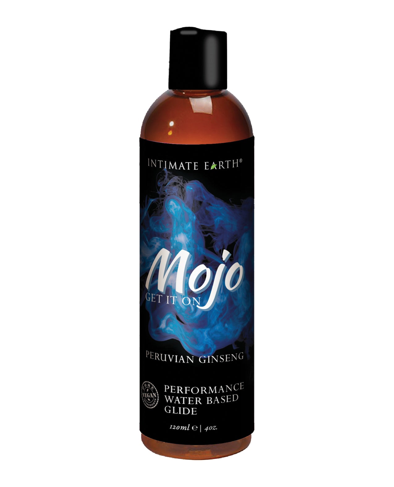 Intimate Earth 014/120MJ Water Based Glide, 4 oz Peruvian Ginseng