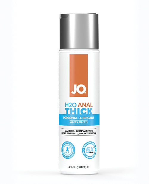 System JO 40113 H2O Anal Thick Lubricant, 4 oz, Water-Based