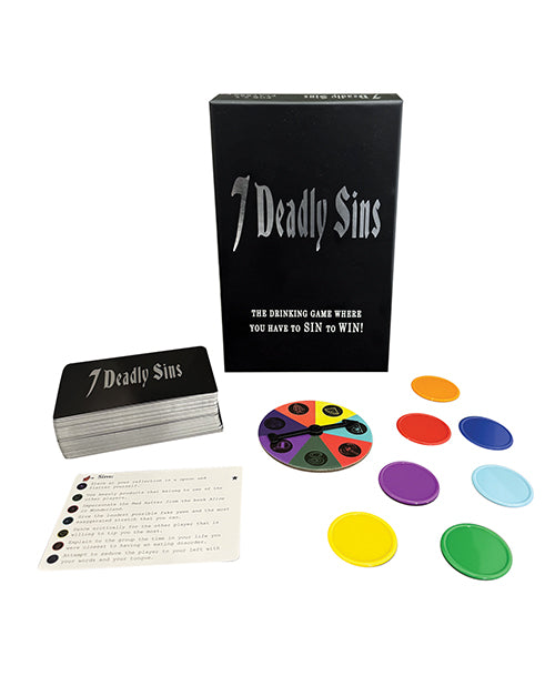 Kheper games BG.A21 7 Deadly Sins Drinking Game, 100 Cards