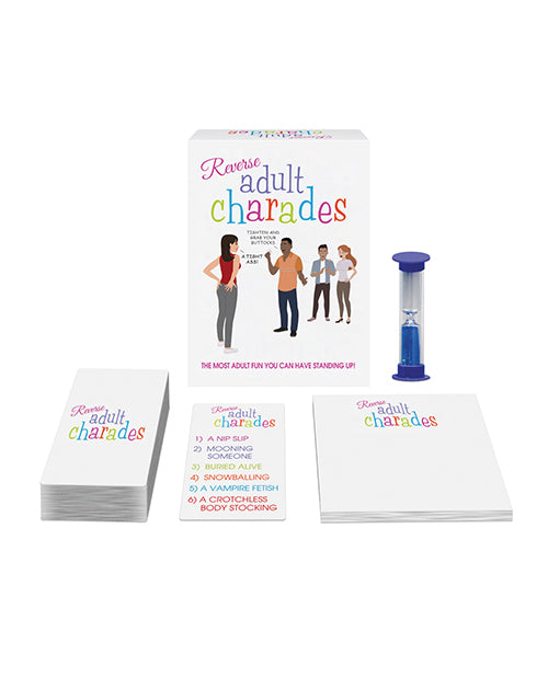 Kheper Games BG.A34 Reverse Adult Charades Game, 600 Charades