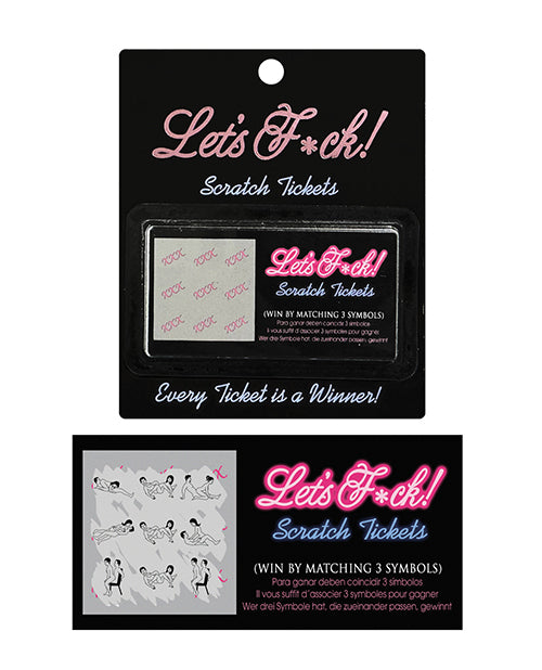 Kheper Games BG.R142 Sexy Position Scratch Tickets, 8 Tickets