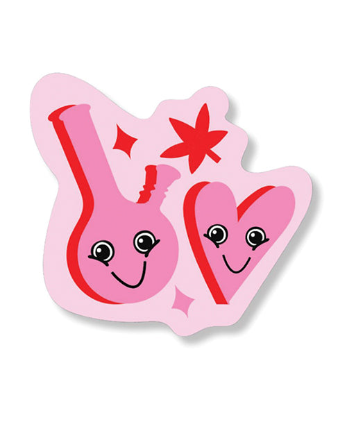 Kush Kards LLC KS-STONERBESTIE Stoner Besties Sticker Pack, Pack of 3