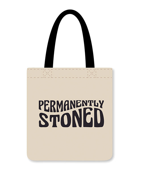 Kush Kards Permanently Stoned Reusable Tote, 100% Cotton, Double-Sided Print