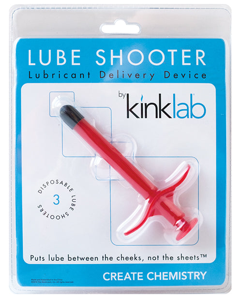 Kinklab Lube Shooter, Red – Precise Internal Lubricant Applicator