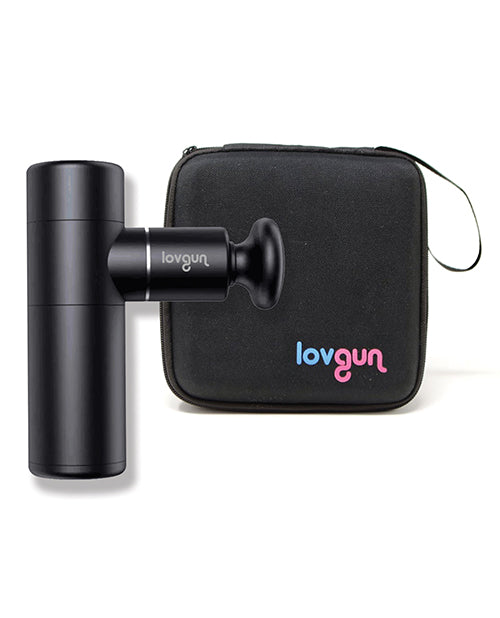 Lovgun LGPTM Therapy Massager Pocket, Thrusting, Vibrating, Black