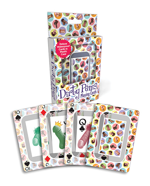 Little Genie and Candyprints BG.128 Waterproof Playing Cards, Plastic Case