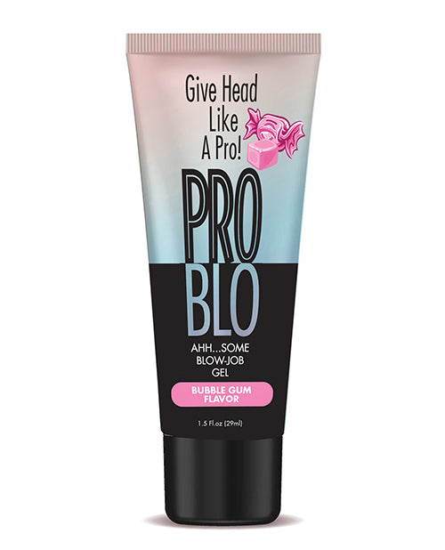 Little Genie and Candyprints BT.509 Pro Blo Oral Pleasure Gel, Bubble Gum, 1.5oz