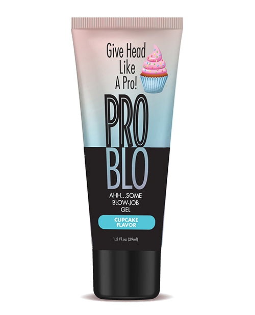 Little Genie Pro Blo Oral Pleasure Gel, Cupcake, Warming, 1.5oz