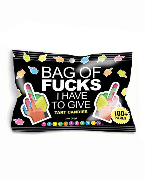 Little Genie and Candyprints CP.1214 Fucks I Have To Give Tart Candies, 3oz