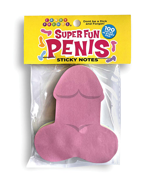 Little Genie and Candyprints CP.1218 Penis Sticky Notes, 100 Count