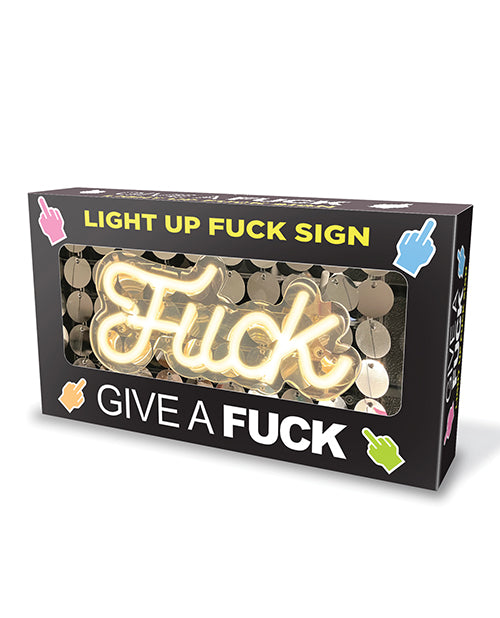 Little Genie and Candyprints CP.1246 Naughty Neon Sign, Gold