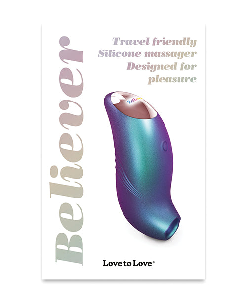 Lovely Planet/Dorcel 6033227 Believer Mini Tongue Flicker, Turquoise, 5 Modes