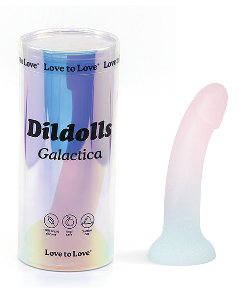 Lovely Planet 6033296 Dildolls Galactica Silicone, Unicorn Color w/Glitter