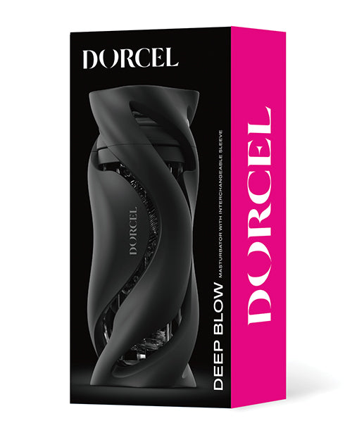 Lovely Planet/Dorcel 6072905 Deep Blow Masturbator, Black, TPE