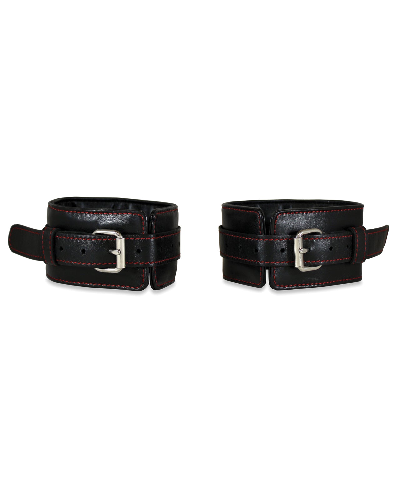 Sultra Lambskin Ankle Cuffs, Black