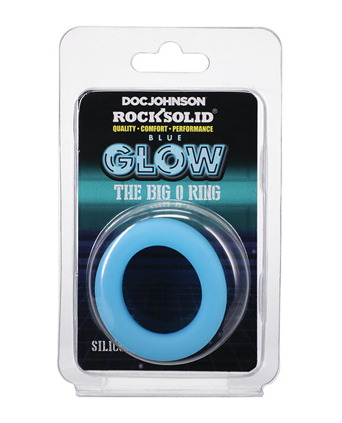 Doc Johnson 3700-50-CD Rock Solid Big O Ring, Silicone, Glow in the Dark