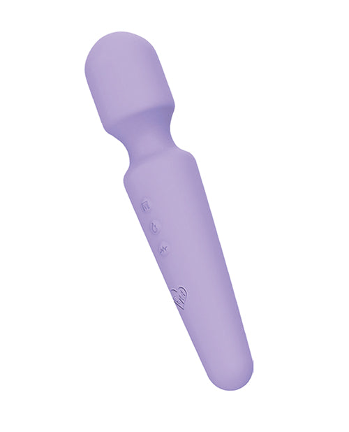Love Verb Undress Me Copper-Infused Silicone Wand, Lilac, Rechargeable