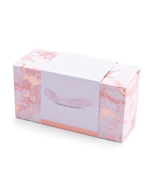 Cotr inc LW-032 RQ Le Wand Crystal G-Wand Stimulator, Rose Quartz